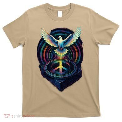 Peaceful Turntable Vibes T-Shirt