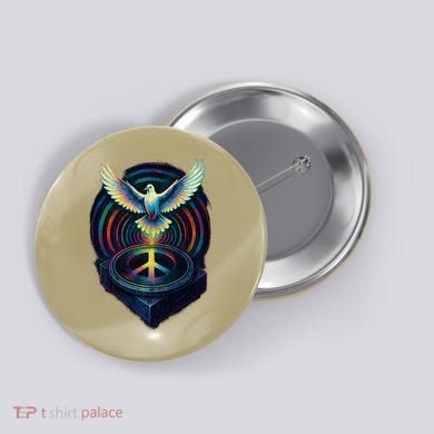 Peaceful Turntable Vibes Button