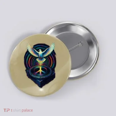 Peaceful Turntable Vibes Button