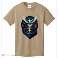 Peaceful Turntable Vibes Kids T-Shirt thumb 0
