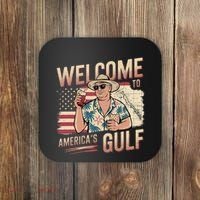 President Trump Welcome To AmericaS Gulf Mexico Vacation Coaster thumb 0