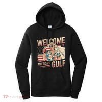 President Trump Welcome To AmericaS Gulf Mexico Vacation Women's Hoodie thumb 0