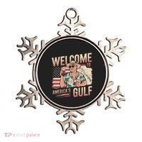 President Trump Welcome To AmericaS Gulf Mexico Vacation Ornament thumb 0
