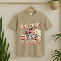 President Trump Welcome To AmericaS Gulf Mexico Vacation T-Shirt thumb 2