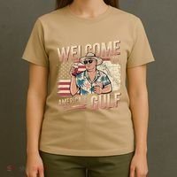 President Trump Welcome To AmericaS Gulf Mexico Vacation T-Shirt thumb 4