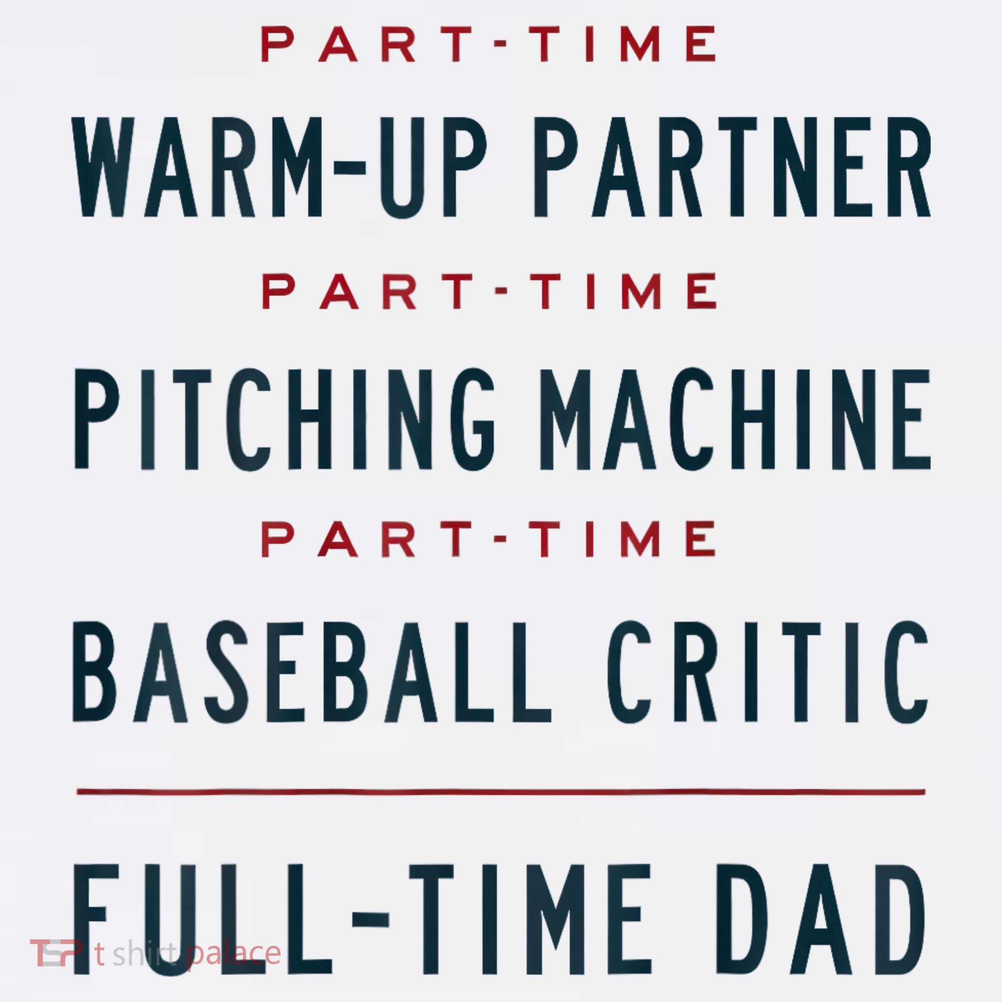 Part Time Warm Up Partner Pitching Baseball Full Time Dad Apron
