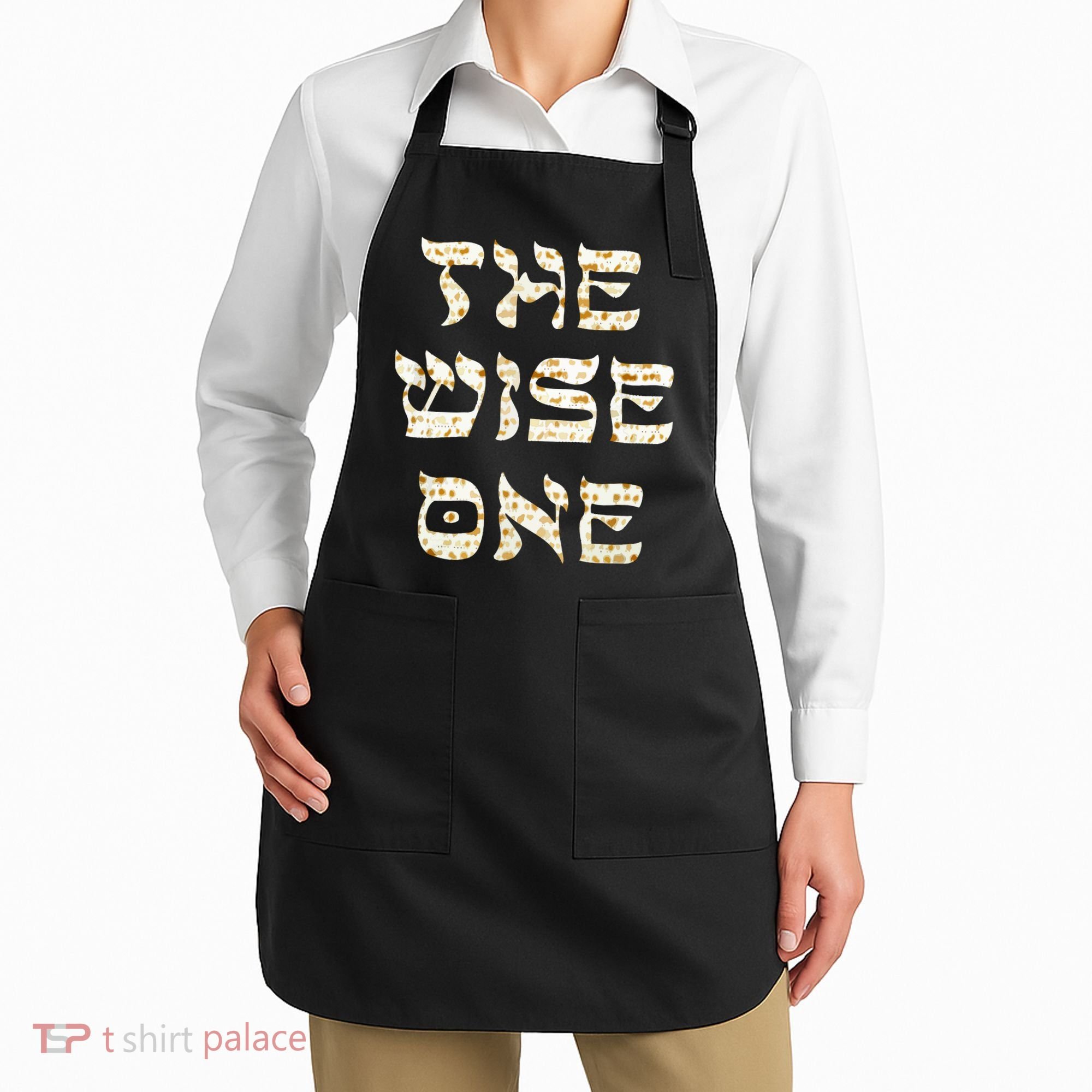 Passover The Wise One Funny Pesach Gift Apron