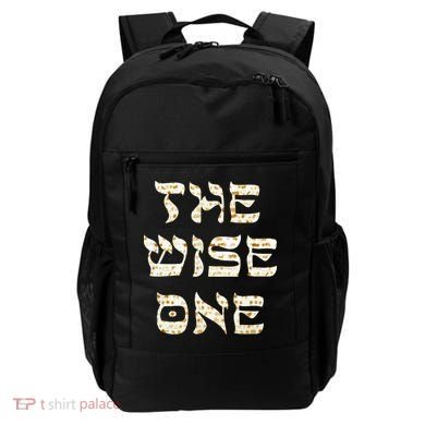 Passover The Wise One Funny Pesach Gift Backpack