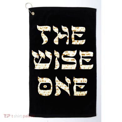 Passover The Wise One Funny Pesach Gift Golf Towel