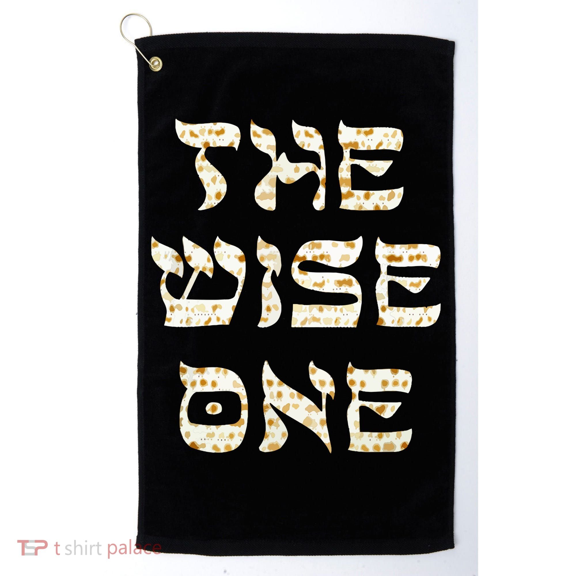 Passover The Wise One Funny Pesach Gift Golf Towel