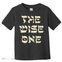Passover The Wise One Funny Pesach Gift Toddler T-Shirt thumb 0