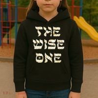 Passover The Wise One Funny Pesach Gift Kids Hoodie thumb 3