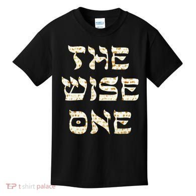 Passover The Wise One Funny Pesach Gift Kids T-Shirt