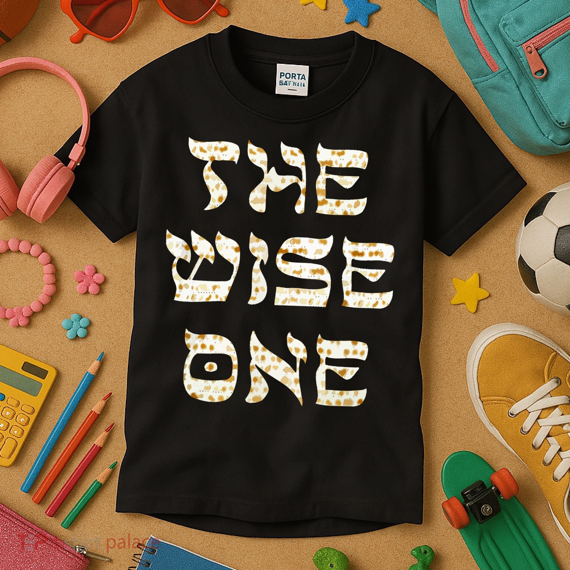 Passover The Wise One Funny Pesach Gift Kids T-Shirt