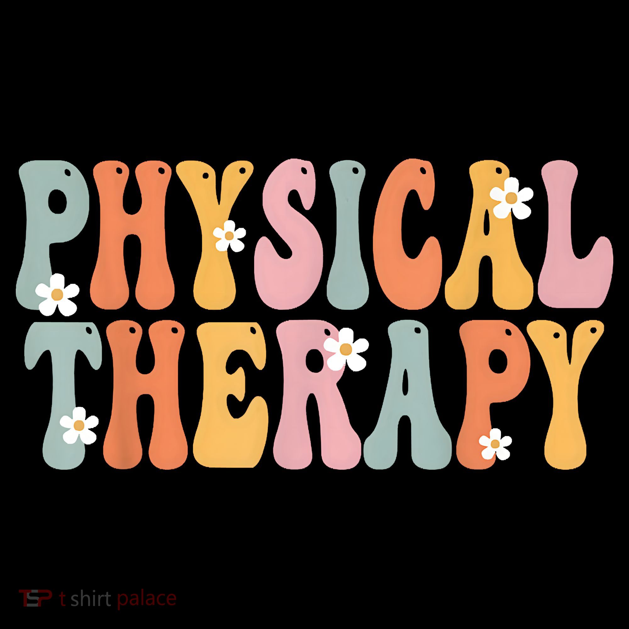 Physical Therapy Week Groovy Appreciation Day For Women Work Coffee Mug