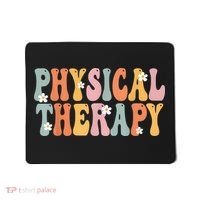 Physical Therapy Week Groovy Appreciation Day For Women Work Mousepad thumb 0