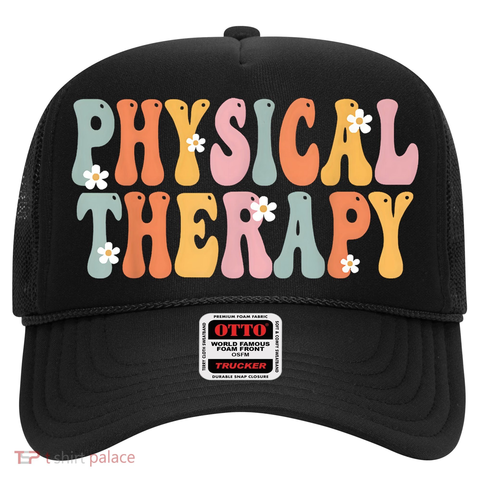 Physical Therapy Week Groovy Appreciation Day For Women Work Hat