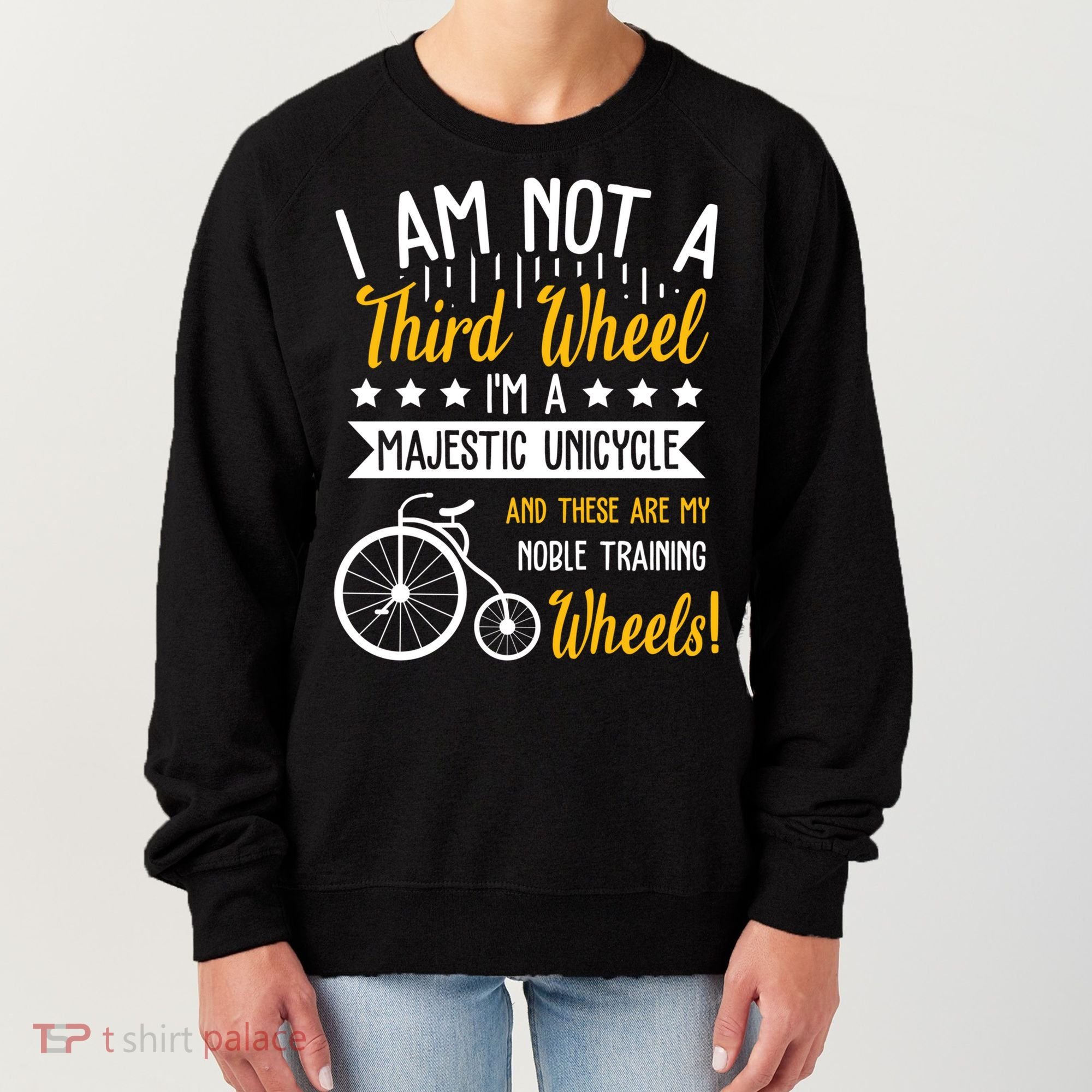 Professional Third Wheel Unicycle Dating Humor Sarcasm Gift Women's Sweatshirt