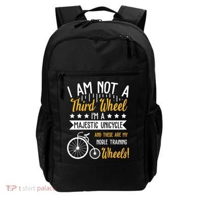 Professional Third Wheel Unicycle Dating Humor Sarcasm Gift Backpack