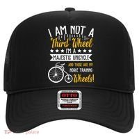 Professional Third Wheel Unicycle Dating Humor Sarcasm Gift Hat thumb 0
