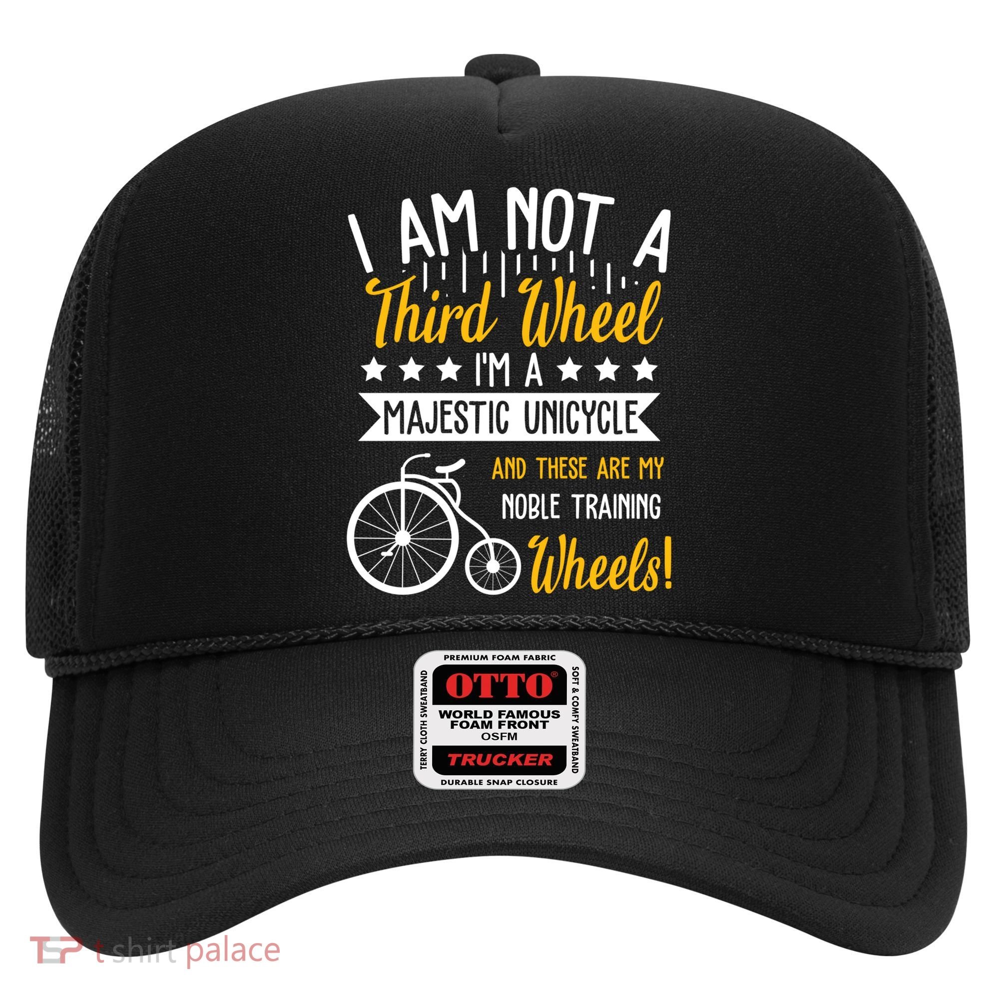 Professional Third Wheel Unicycle Dating Humor Sarcasm Gift Hat