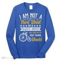 Professional Third Wheel Unicycle Dating Humor Sarcasm Gift Long Sleeve Shirt thumb 0