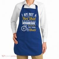 Professional Third Wheel Unicycle Dating Humor Sarcasm Gift Apron thumb 2