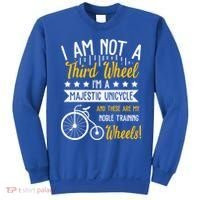 Professional Third Wheel Unicycle Dating Humor Sarcasm Gift Sweatshirt thumb 0