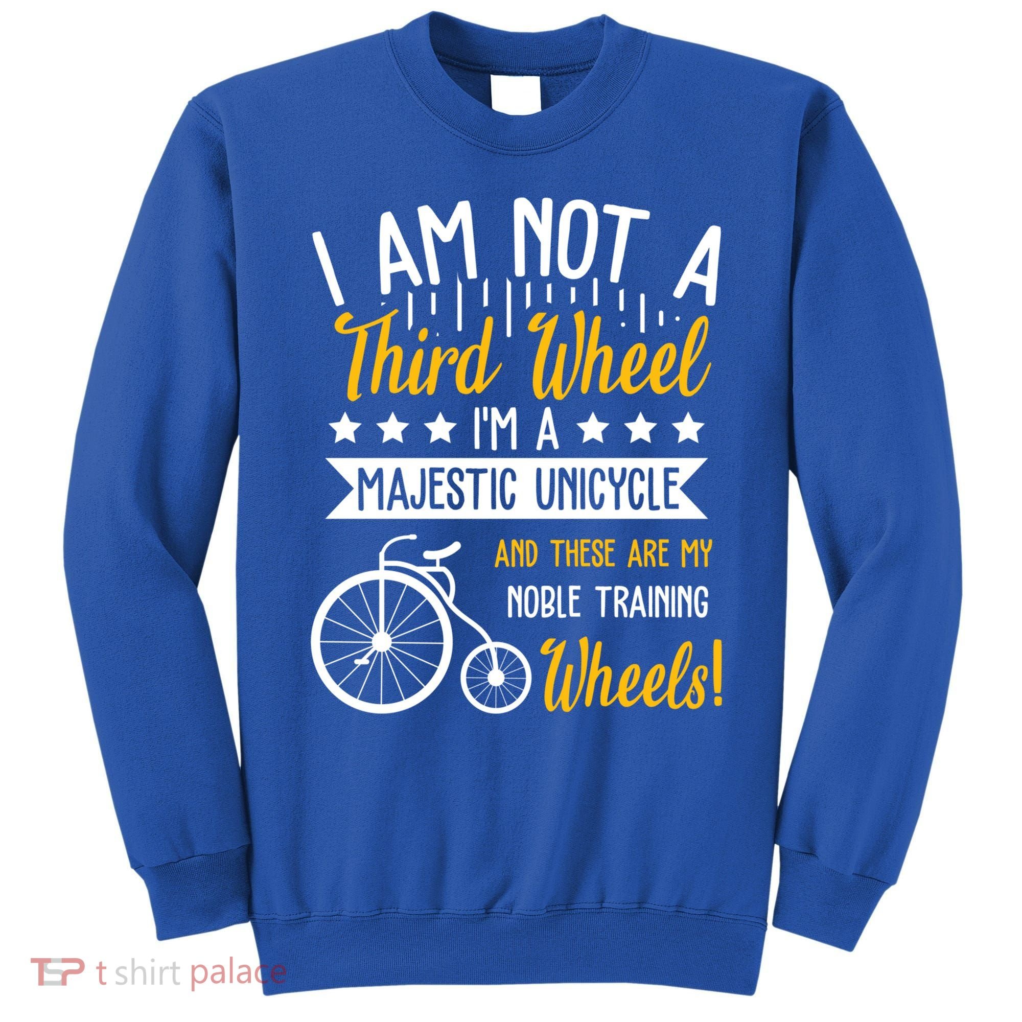 Professional Third Wheel Unicycle Dating Humor Sarcasm Gift Sweatshirt