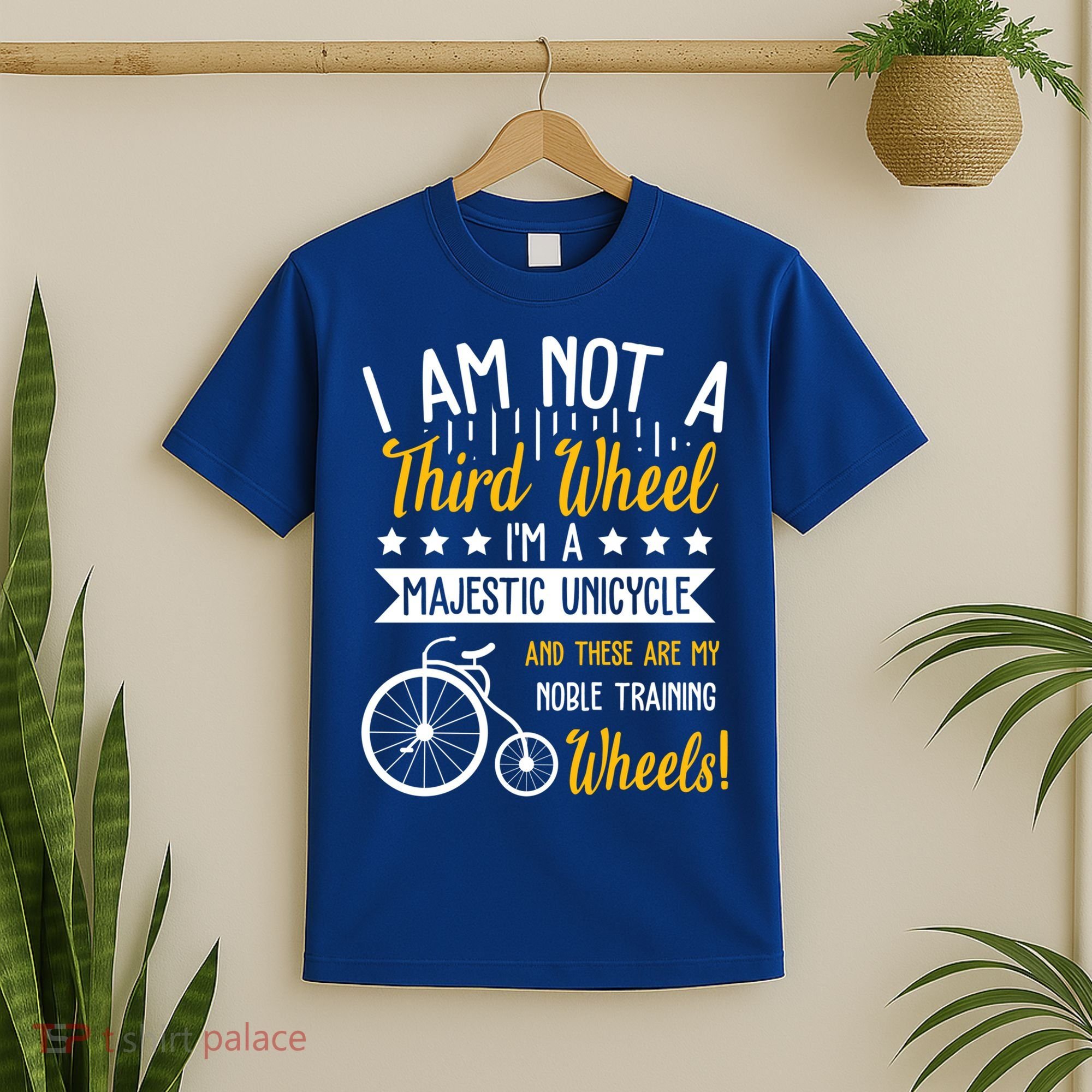 Professional Third Wheel Unicycle Dating Humor Sarcasm Gift T-Shirt