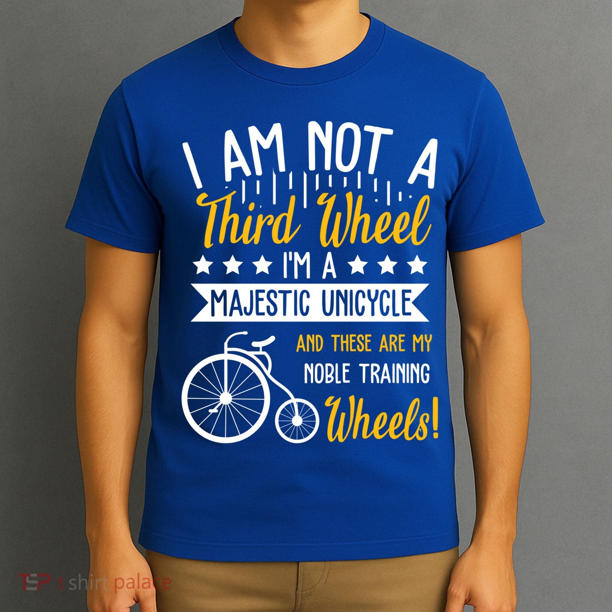 Professional Third Wheel Unicycle Dating Humor Sarcasm Gift T-Shirt