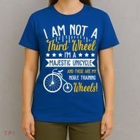 Professional Third Wheel Unicycle Dating Humor Sarcasm Gift T-Shirt thumb 4