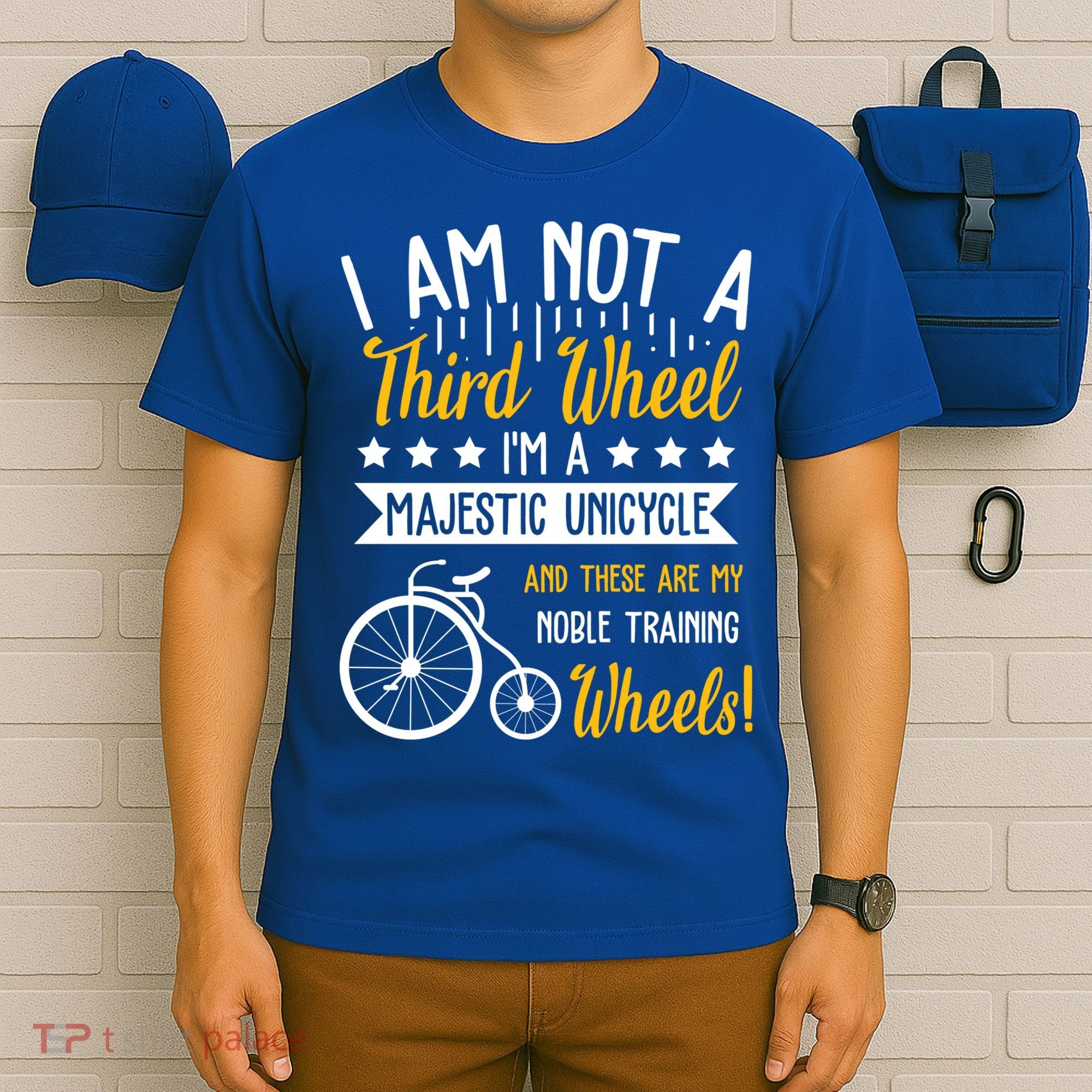 Professional Third Wheel Unicycle Dating Humor Sarcasm Gift T-Shirt