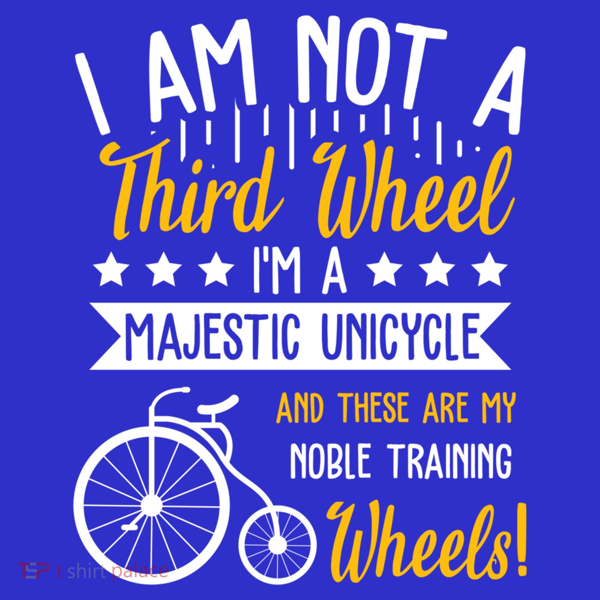 Professional Third Wheel Unicycle Dating Humor Sarcasm Gift T-Shirt