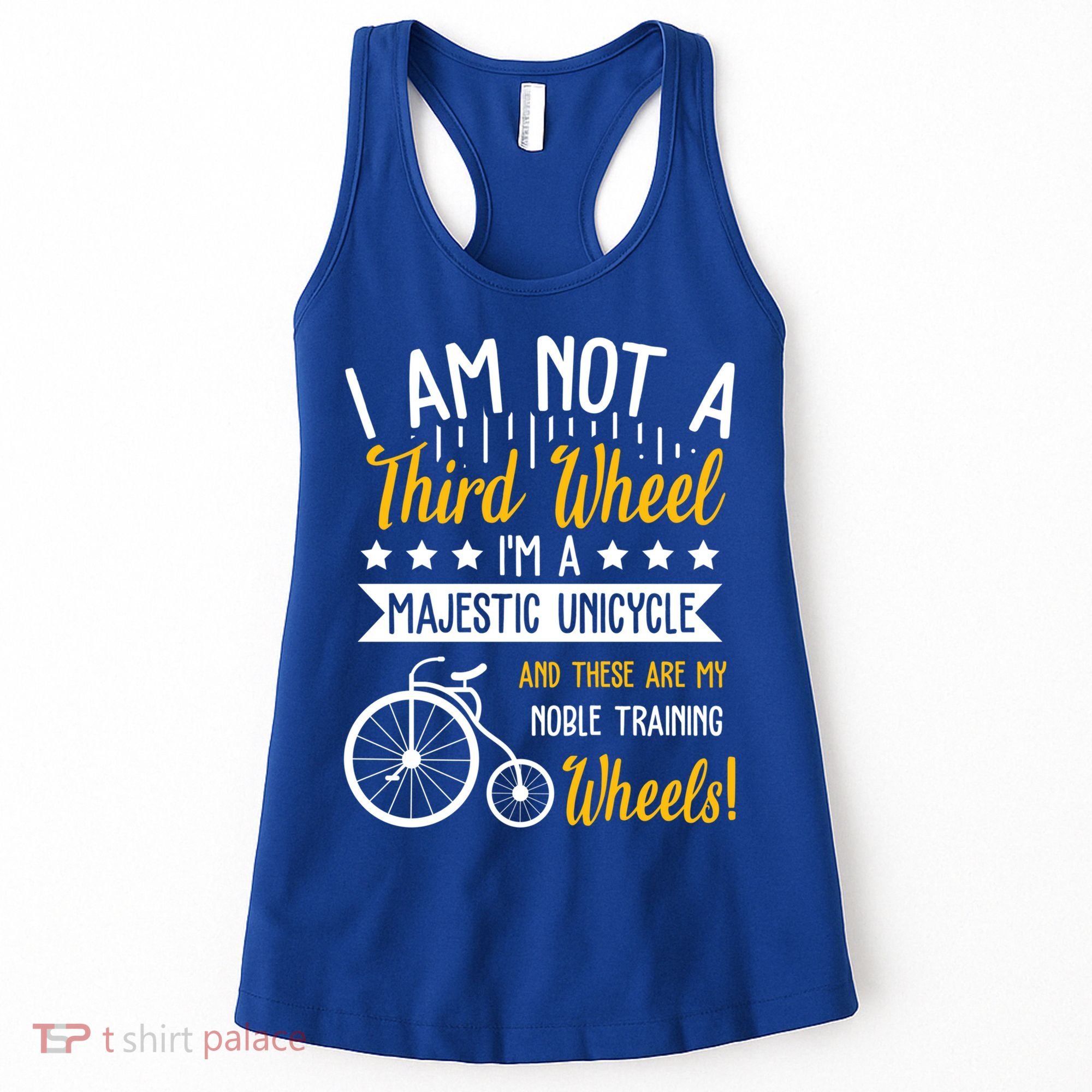 Professional Third Wheel Unicycle Dating Humor Sarcasm Gift Women's Tank Top