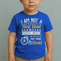 Professional Third Wheel Unicycle Dating Humor Sarcasm Gift Toddler T-Shirt thumb 2