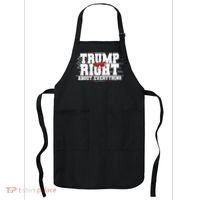 Patriotic Trump Was Right About Everything USA Flag Apron thumb 0