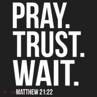 Pray Trust Wait Matthew 21:22 Scripture Christian Gift Port Authority Crush Ripstop Backpack thumb 3