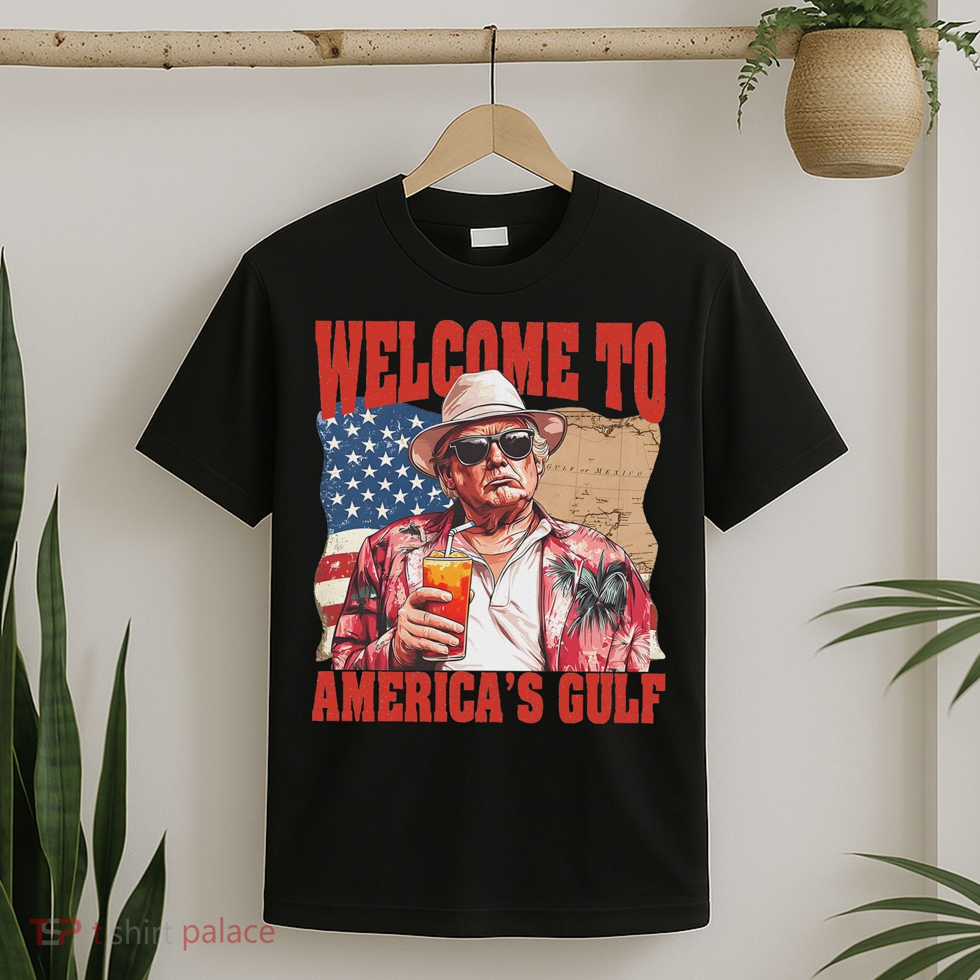 President Trump Welcome To AmericaS Gulf Mexico T-Shirt