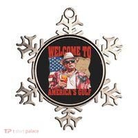 President Trump Welcome To AmericaS Gulf Mexico Ornament thumb 0