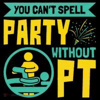 Physical Therapist You Cant Spell Party Without Pt Mousepad thumb 1