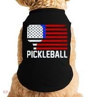Pickeball USA American Flag Doggie Tank thumb 0