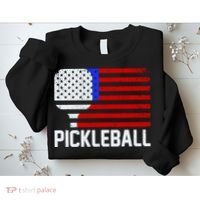 Pickeball USA American Flag Sweatshirt thumb 2