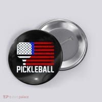 Pickeball USA American Flag Button thumb 0