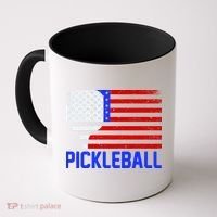 Pickeball USA American Flag Coffee Mug thumb 0