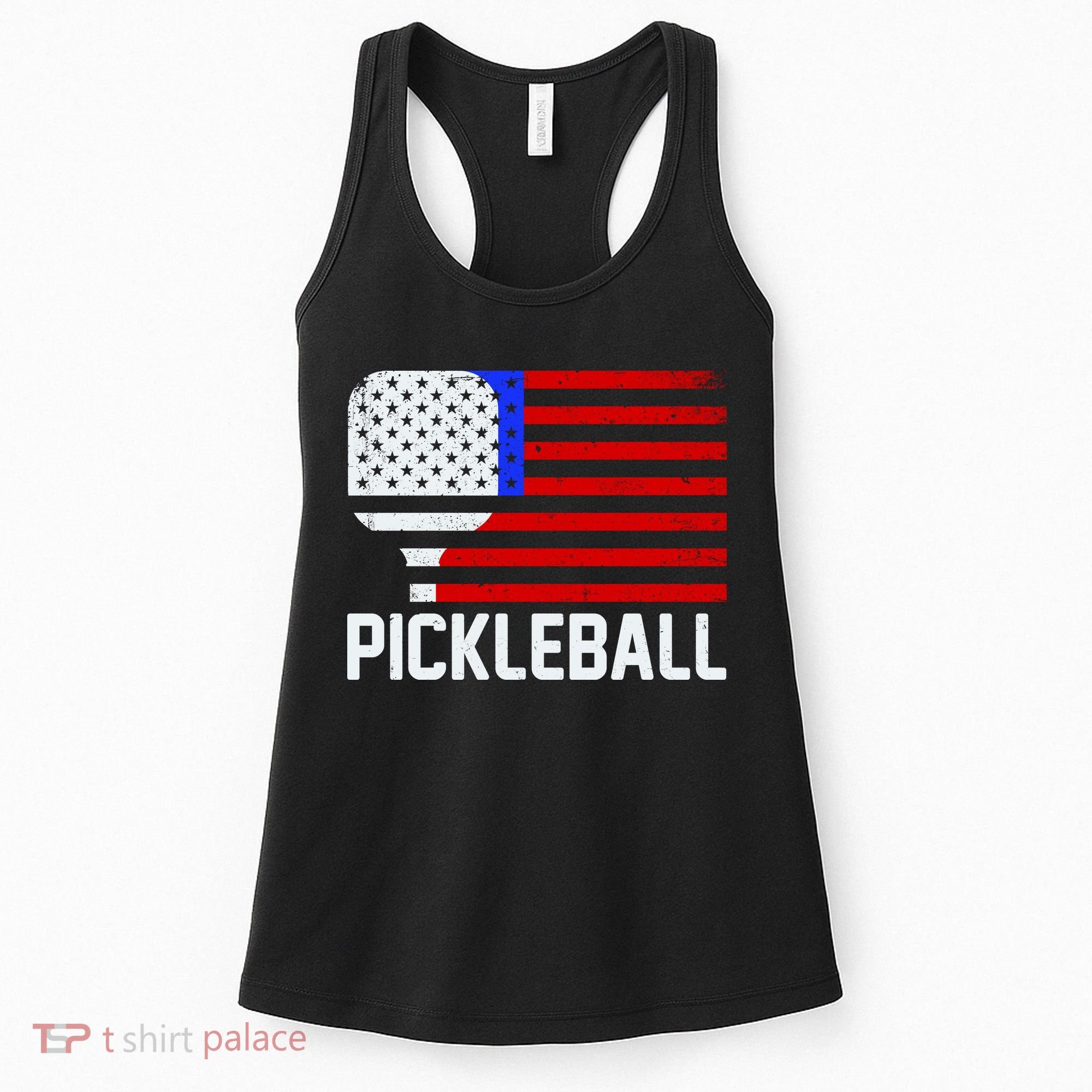 Pickeball USA American Flag Women's Tank Top