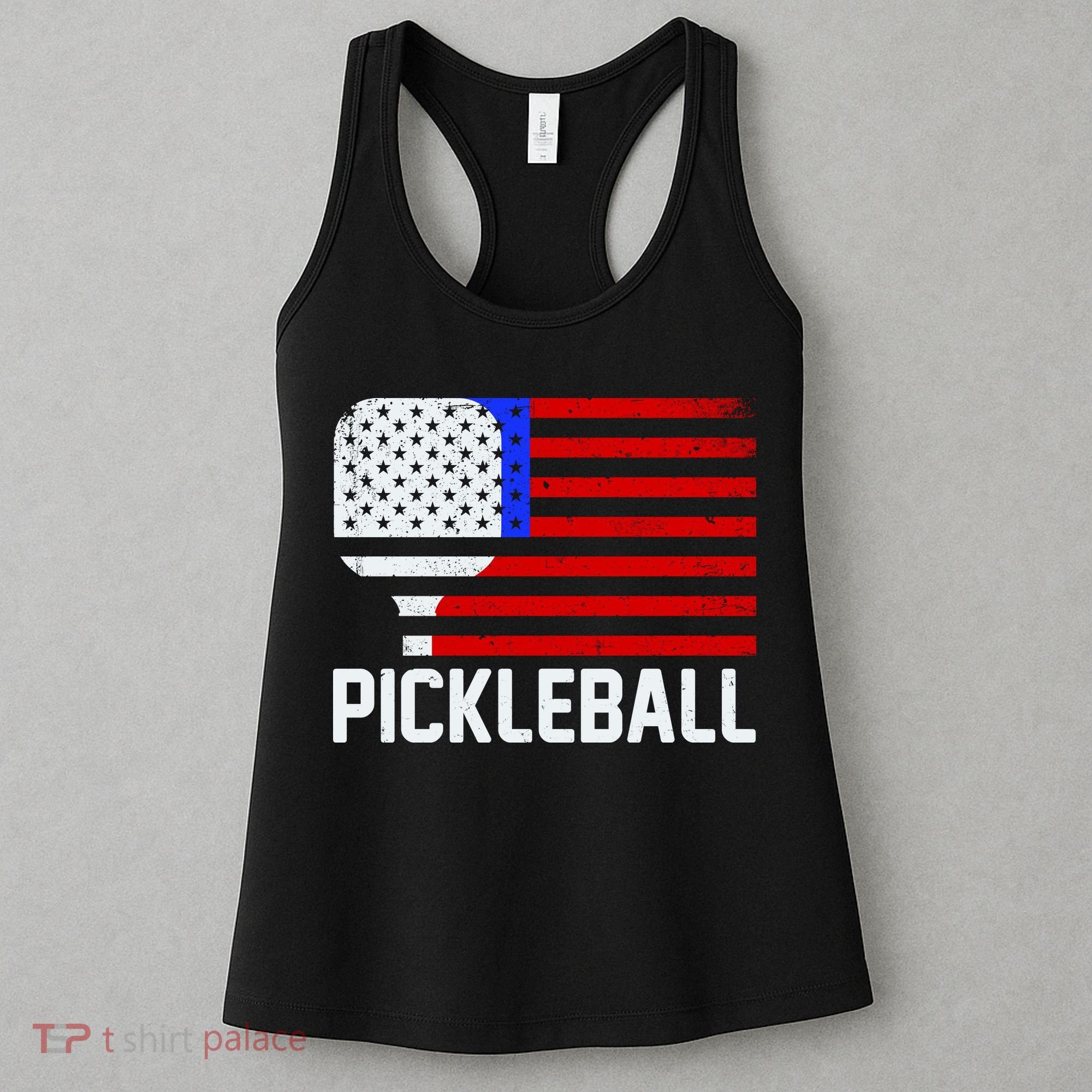 Pickeball USA American Flag Women's Tank Top