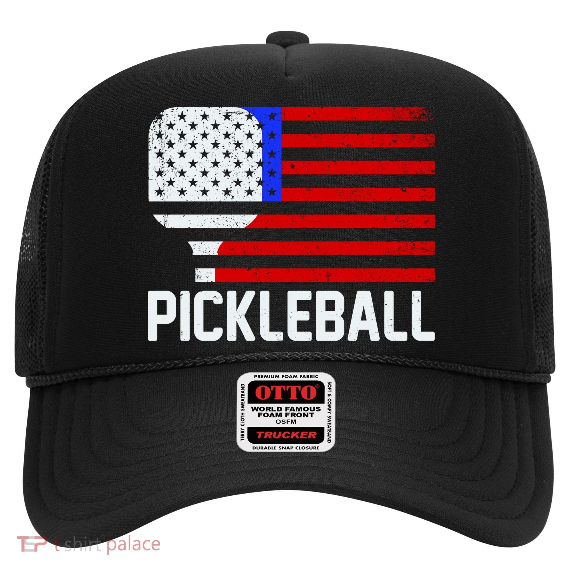 Pickeball USA American Flag Hat
