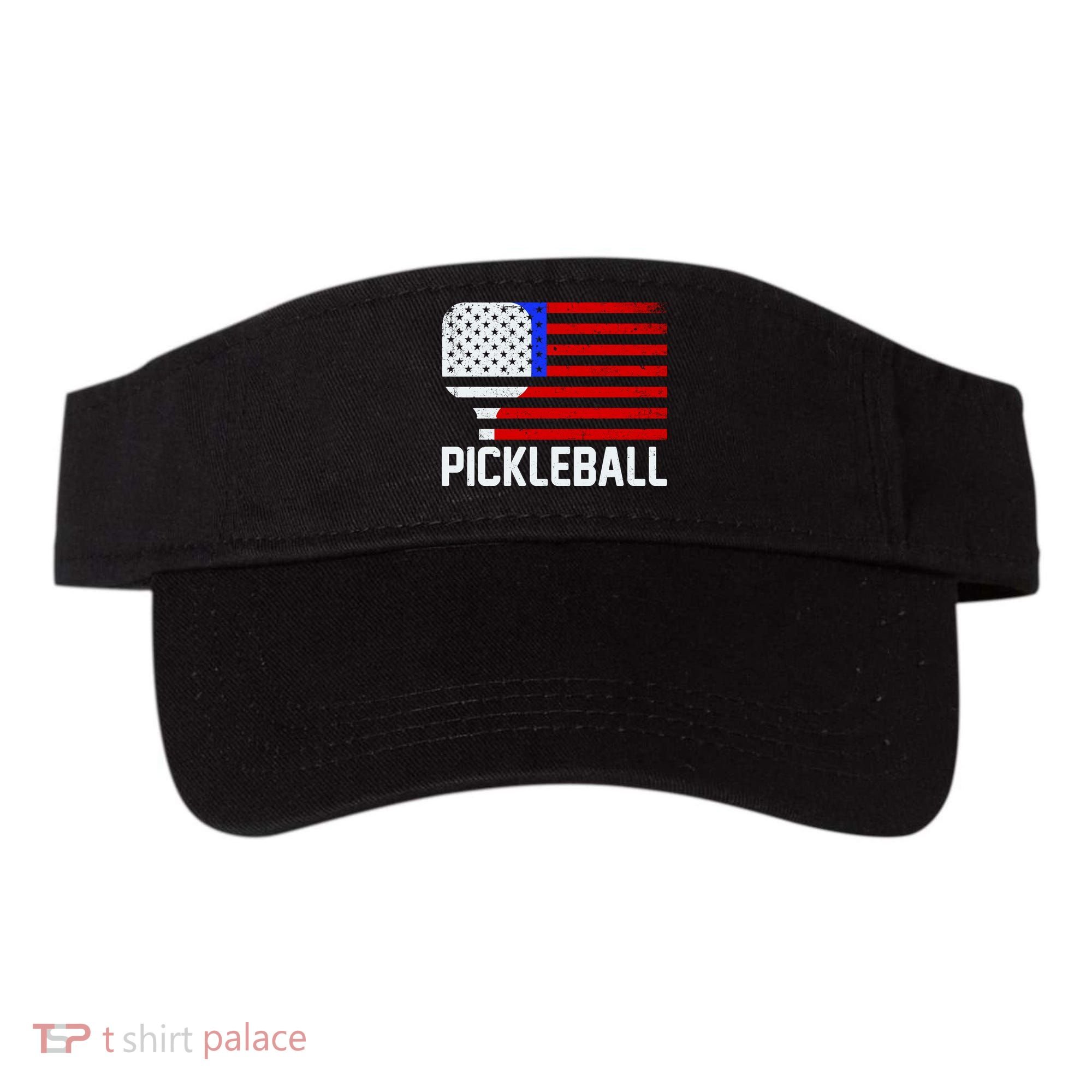 Pickeball USA American Flag Visor