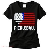 Pickeball USA American Flag Women's T-Shirt thumb 0